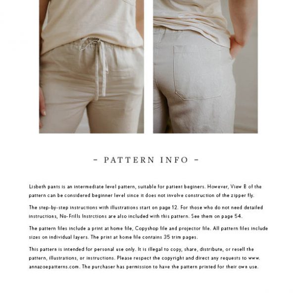 Lisbeth Pants